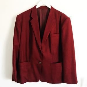 Vintage Linen Blend Blazer